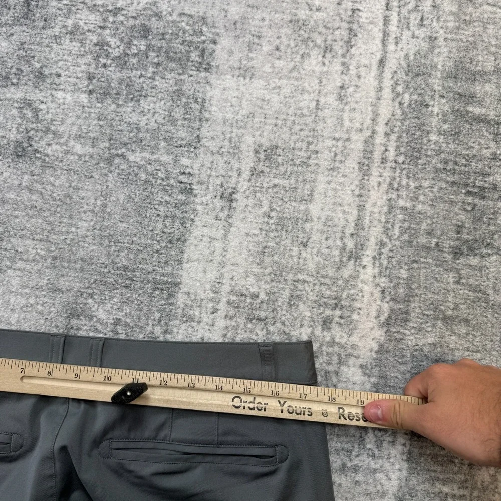 Rhone Commuter Pants Mens 34 Gray Slim‎ Fit Tech Performance Chino Office Golf